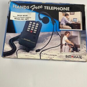 Vintage Intimate Hands Free Headset Telephone Model IM77 Retro Landline NIB Rare